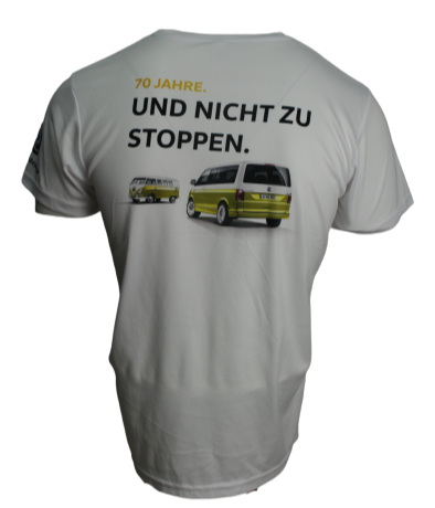 Λευκό tshirt με αποτύπωμα - Μ