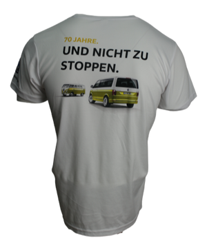 Λευκό tshirt με αποτύπωμα - Μ