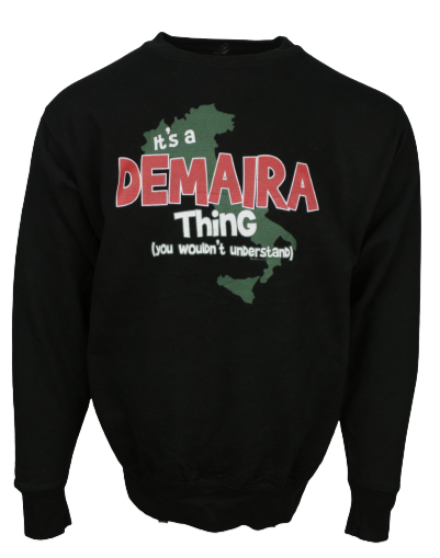 Φούτερ με " It's DEMAIRA Thing (you want understand) αποτύπωμα - M/L