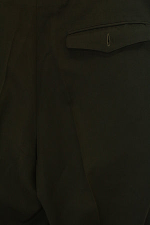 Vintage chino style χακί παντελόνι - M