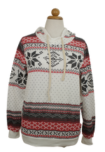 Φούτερ hoodie με χιονονιφάδες 