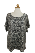 Αnimal print τοπ - XL/XLplus