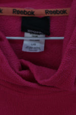 Reebok φούξια φλις hoodie - Μ