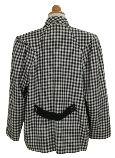 Vintage καρό σακάκι - XL