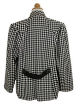 Vintage καρό σακάκι - XL
