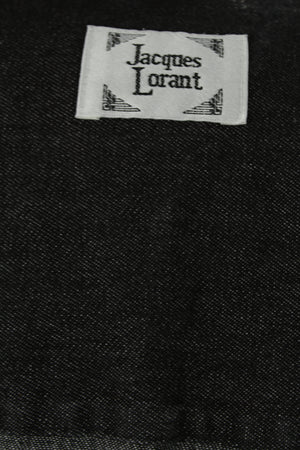 Vintage μαύρο τζην πουκάμισο - L/XL