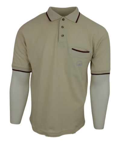 Vintage μπεζ polo tshirt