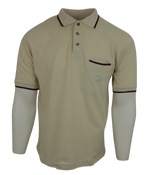 Vintage μπεζ polo tshirt