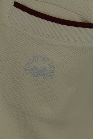 Vintage μπεζ polo tshirt