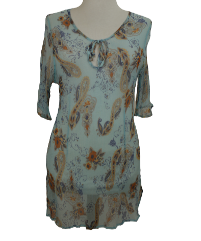 Vintage ethnic see through τοπ