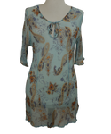 Vintage ethnic see through τοπ