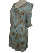 Vintage ethnic see through τοπ