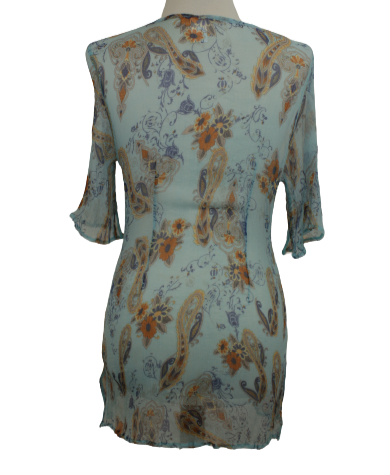 Vintage ethnic see through τοπ