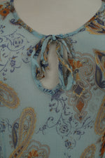 Vintage ethnic see through τοπ