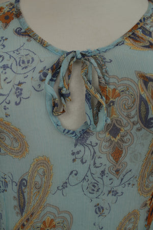 Vintage ethnic see through τοπ