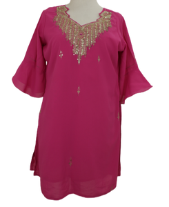Vintage ethnic φόρεμα με κεντημένα στοιχεία