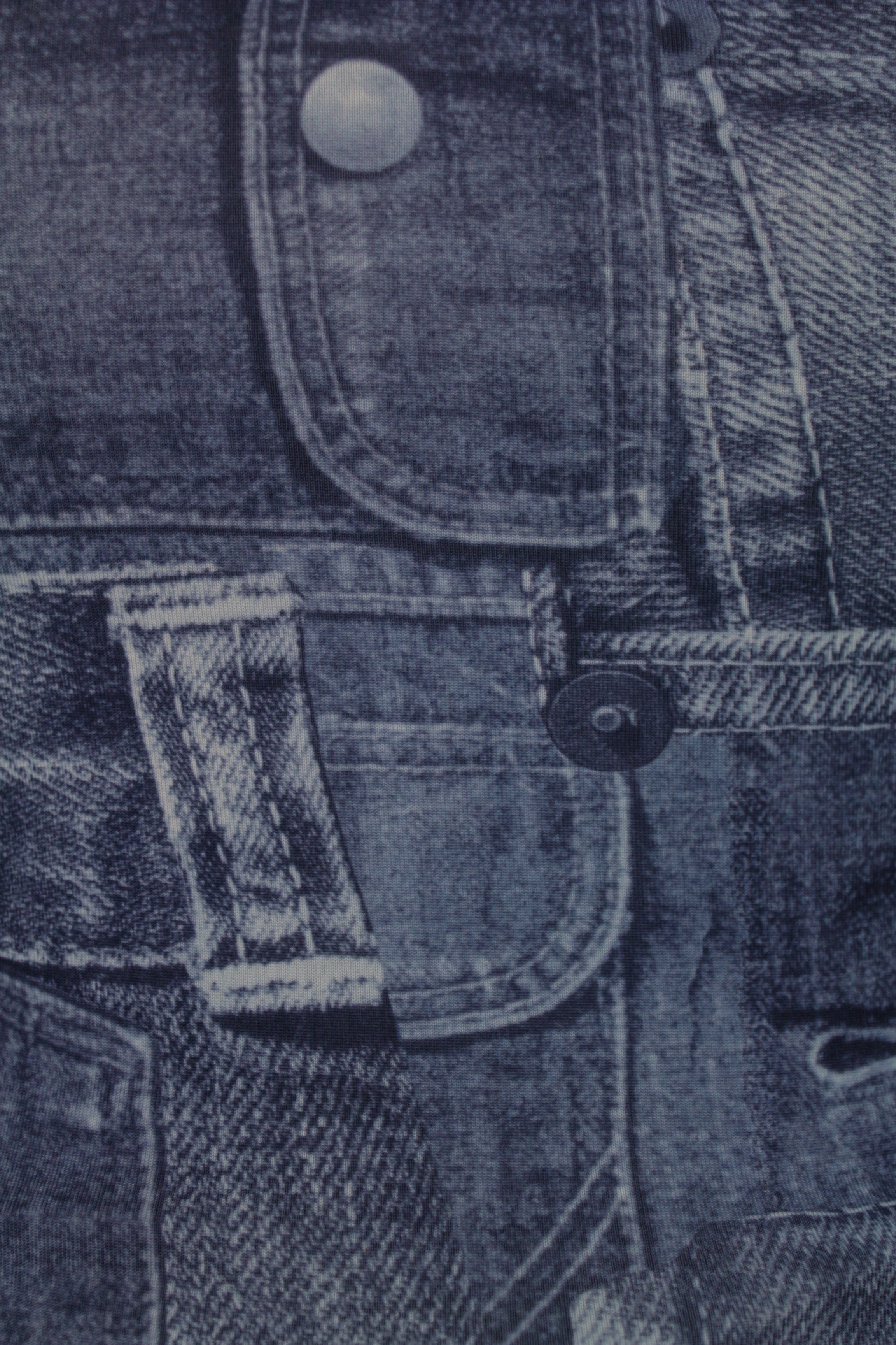 Vintage τοπ με denim