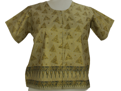 Vintage ethnic χρυσό τοπ - Μ