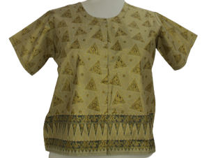 Vintage ethnic χρυσό τοπ - Μ