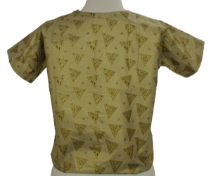 Vintage ethnic χρυσό τοπ - Μ