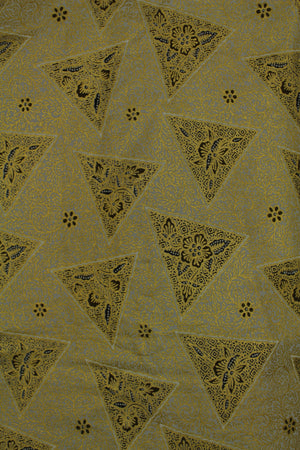 Vintage ethnic χρυσό τοπ - Μ
