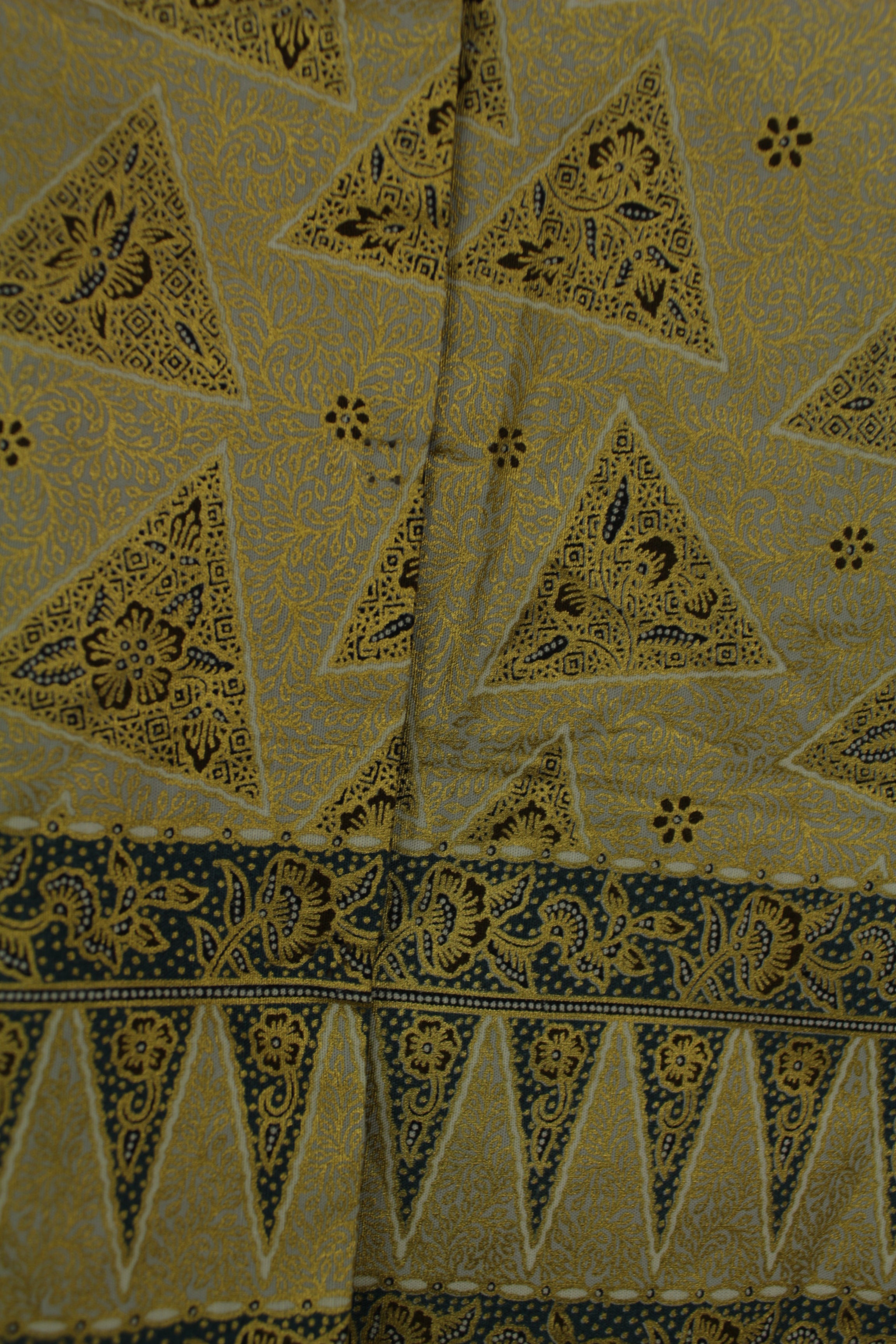 Vintage ethnic χρυσό τοπ - Μ