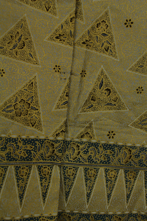 Vintage ethnic χρυσό τοπ - Μ