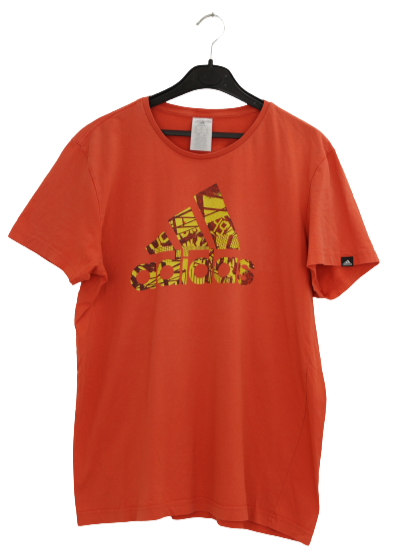 Adidas πορτοκαλί tshirt - XL