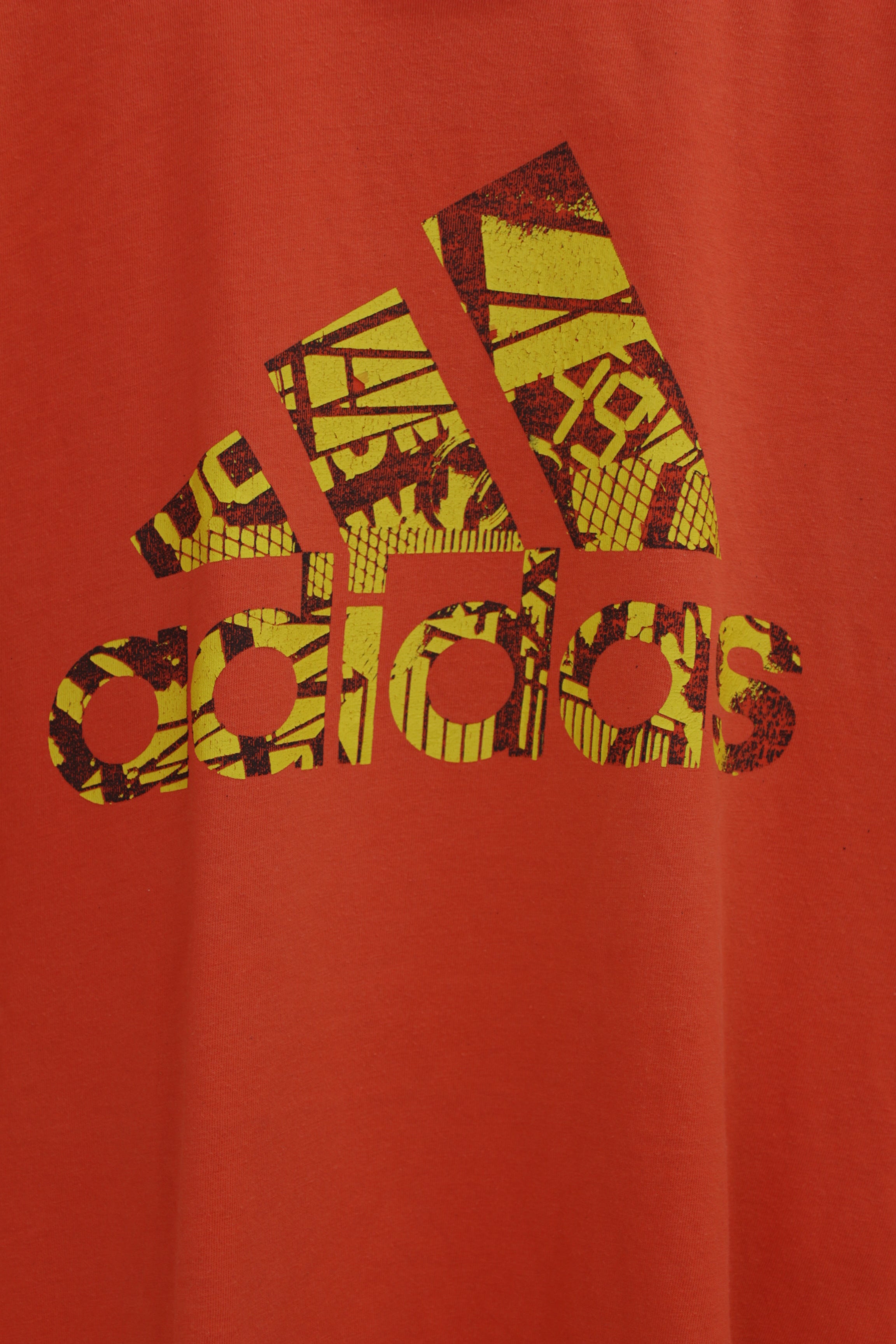Adidas πορτοκαλί tshirt - XL