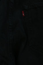 Levi's 501 μαύρο τζην παντελόνι 