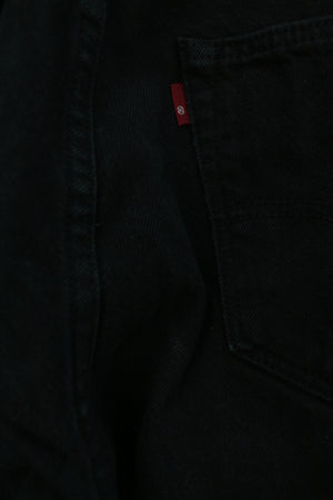 Levi's 501 μαύρο τζην παντελόνι 