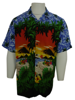 Hawaiian πολύχρωμο πουκάμισο - M/L