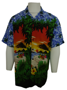 Hawaiian πολύχρωμο πουκάμισο - M/L