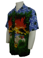 Hawaiian πολύχρωμο πουκάμισο - M/L