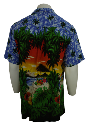 Hawaiian πολύχρωμο πουκάμισο - M/L