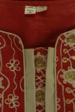 Vintage ethnic βραδινό φόρεμα