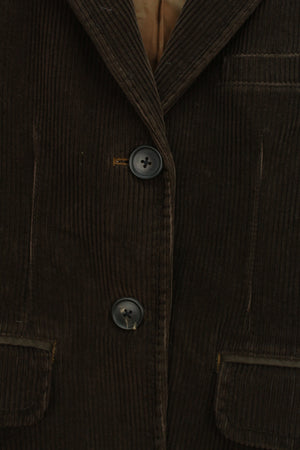 Κοτλέ καφέ σακάκι ralph lauren