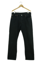 Levi's 501 μαύρο τζην παντελόνι - M