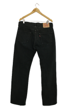 Levi's 501 μαύρο τζην παντελόνι - M
