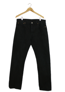 Levi's 501 μαύρο τζην παντελόνι 