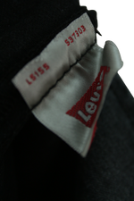 Levi's 501 μαύρο τζην παντελόνι 