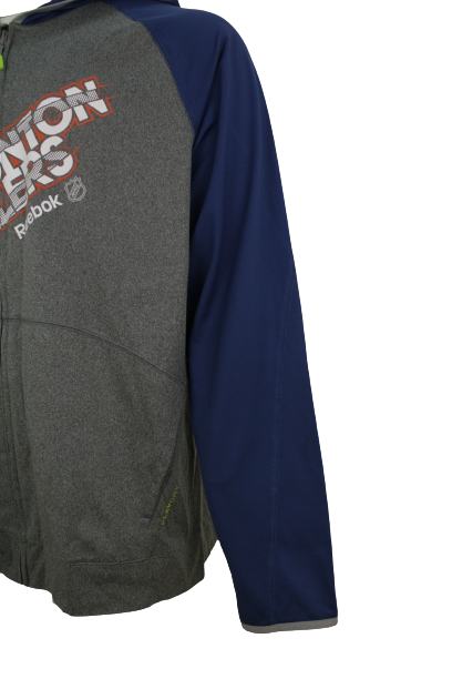 Reebok ζακέτα OILERS EDMONTON NHL αποτύπωμα 