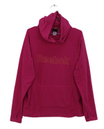Reebok φούξια φλις hoodie - Μ/L