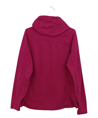 Reebok φούξια φλις hoodie - Μ