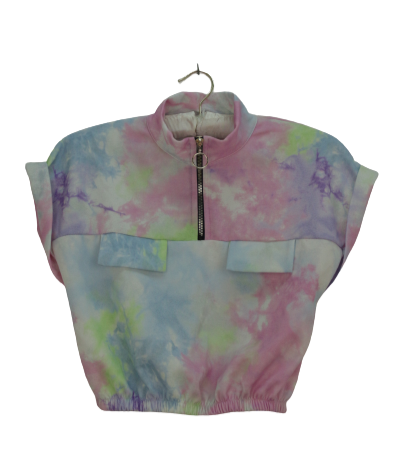 Tie dye cropped τοπ
