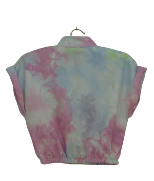 Tie dye cropped τοπ