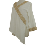 Vintage ethnic λευκό τοπ - S-M