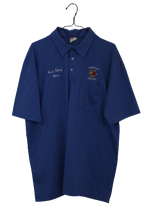 Vintage μπλε ρουά polo tshirt