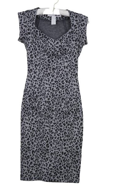 Σύγχρονο φόρεμα με animal print