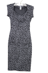 Σύγχρονο φόρεμα με animal print